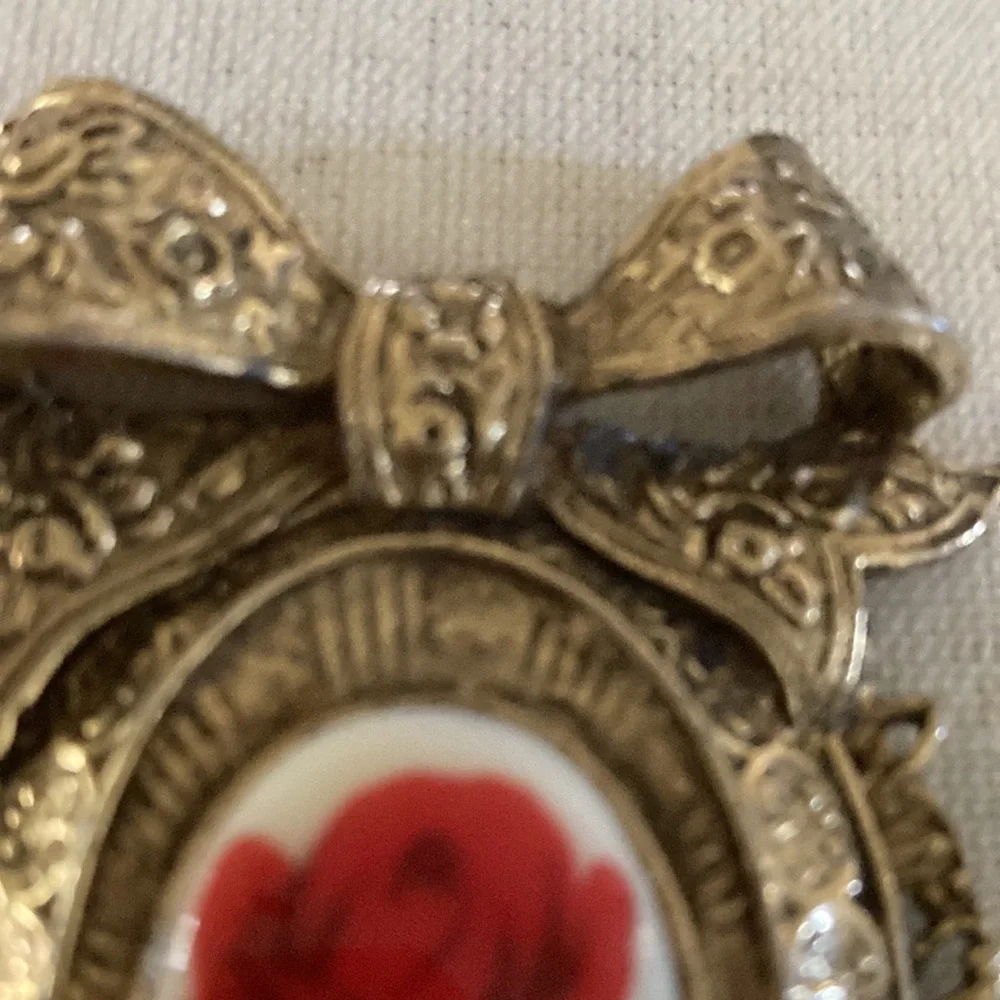 N/A brooch featuring
